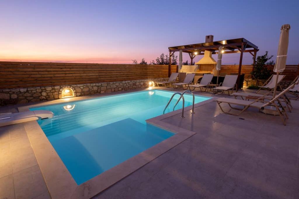 Prinos Oasis Twin Villas II Prínos Exterior foto